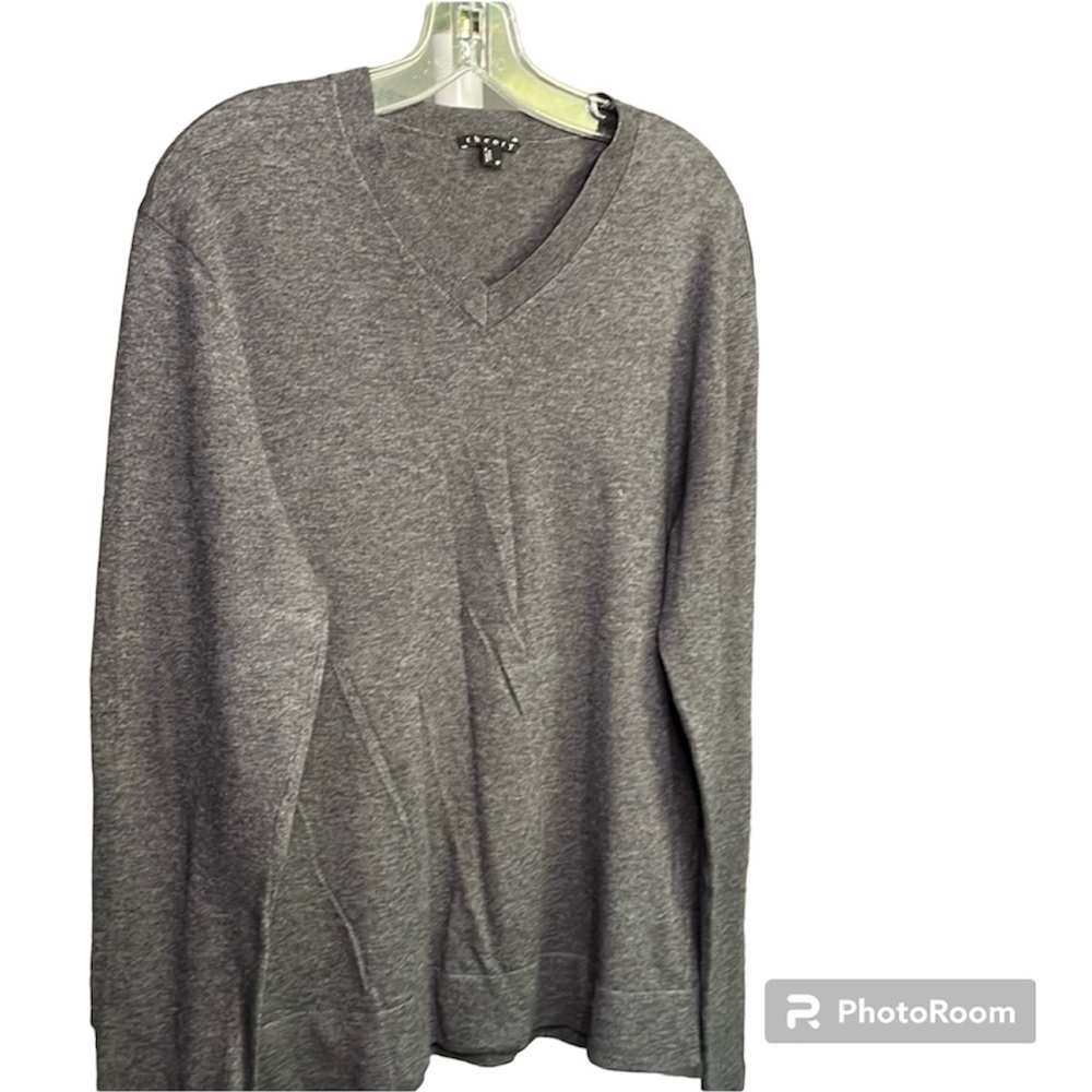 Cashmere Infused. Sweater Theory Size Medium V-Neck